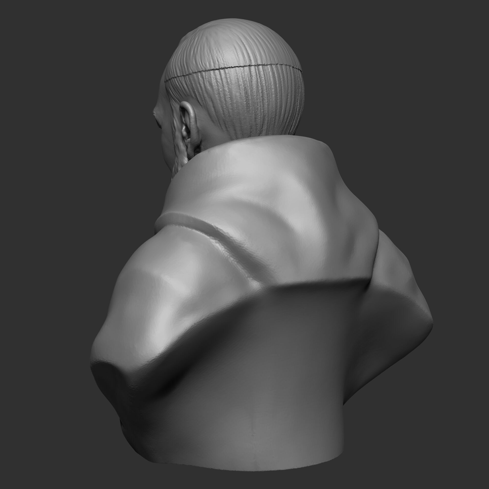 Padre Pio 3D print model 3D print model_5