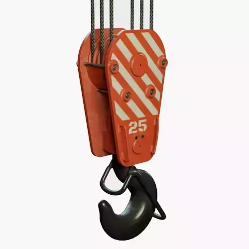 Crane hook block PBR