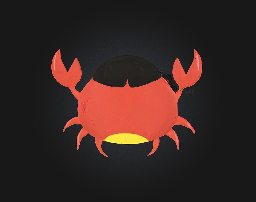 Pirate Crab Adventure A Claw-Some Journey Awaits 3D model_2