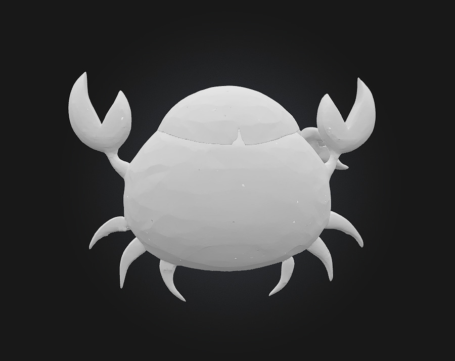 Pirate Crab Adventure A Claw-Some Journey Awaits 3D model_6