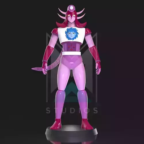 Rhine X1 Mazinger Z 3D print model