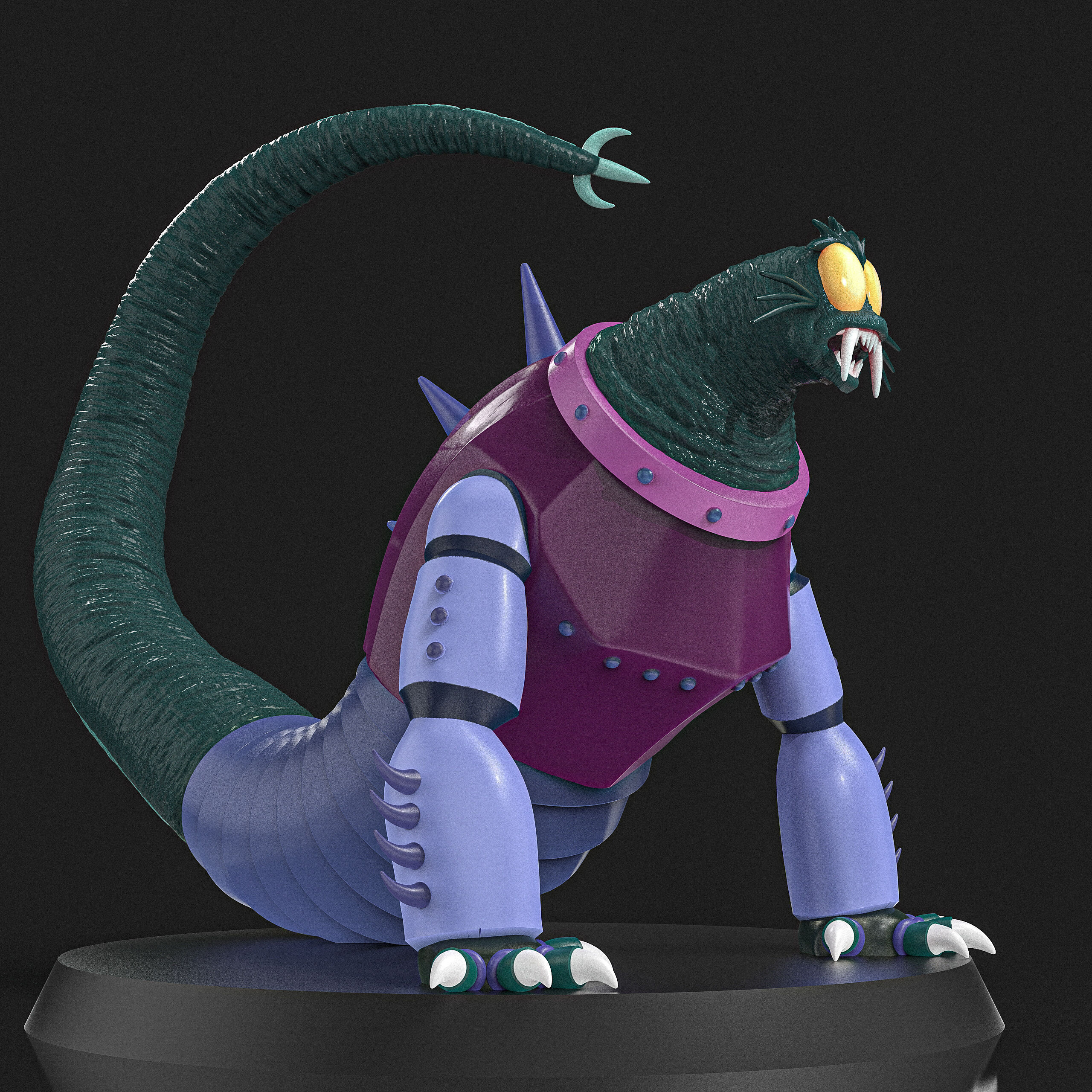 Gusios B3 Mazinger Z 3D print model_1