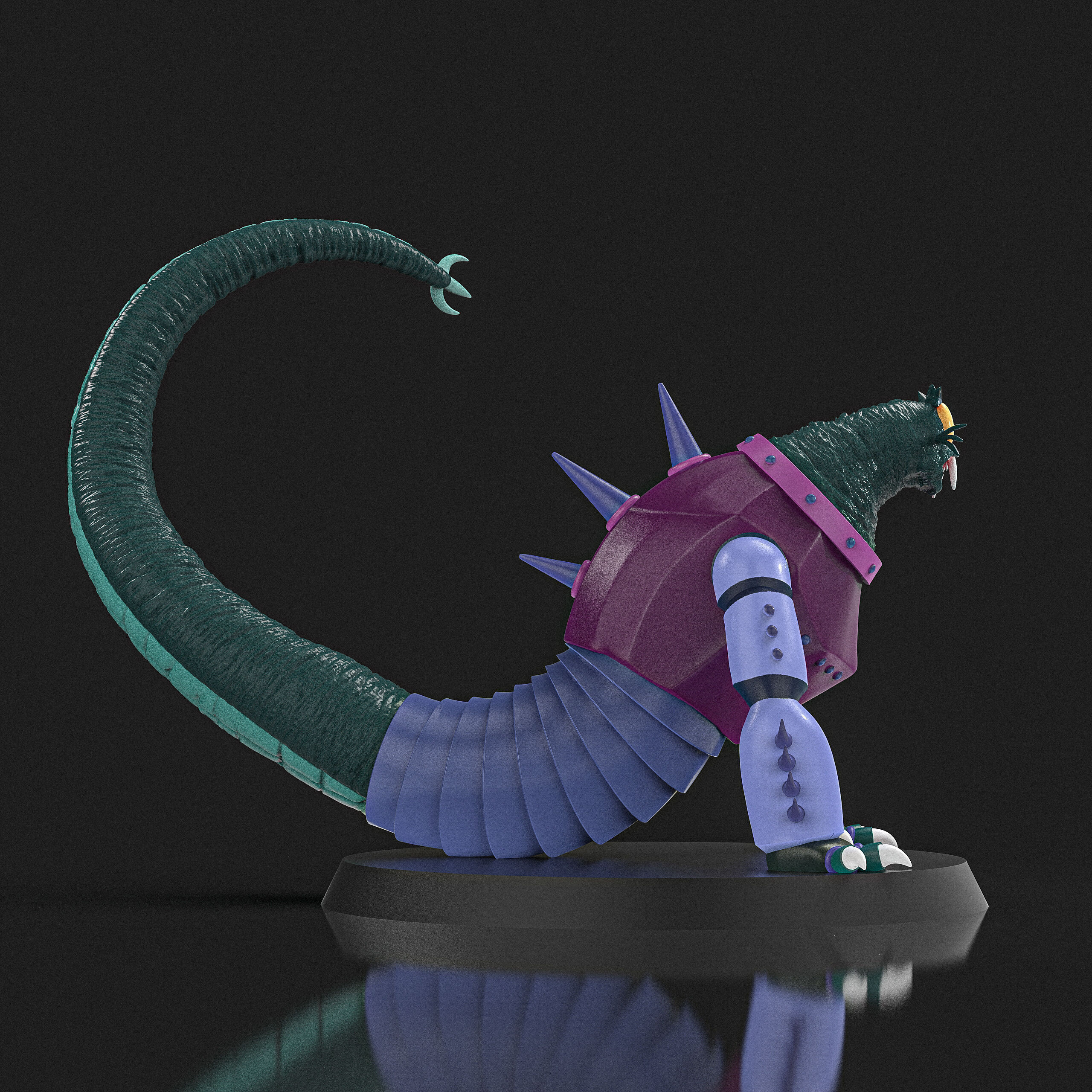 Gusios B3 Mazinger Z 3D print model_4