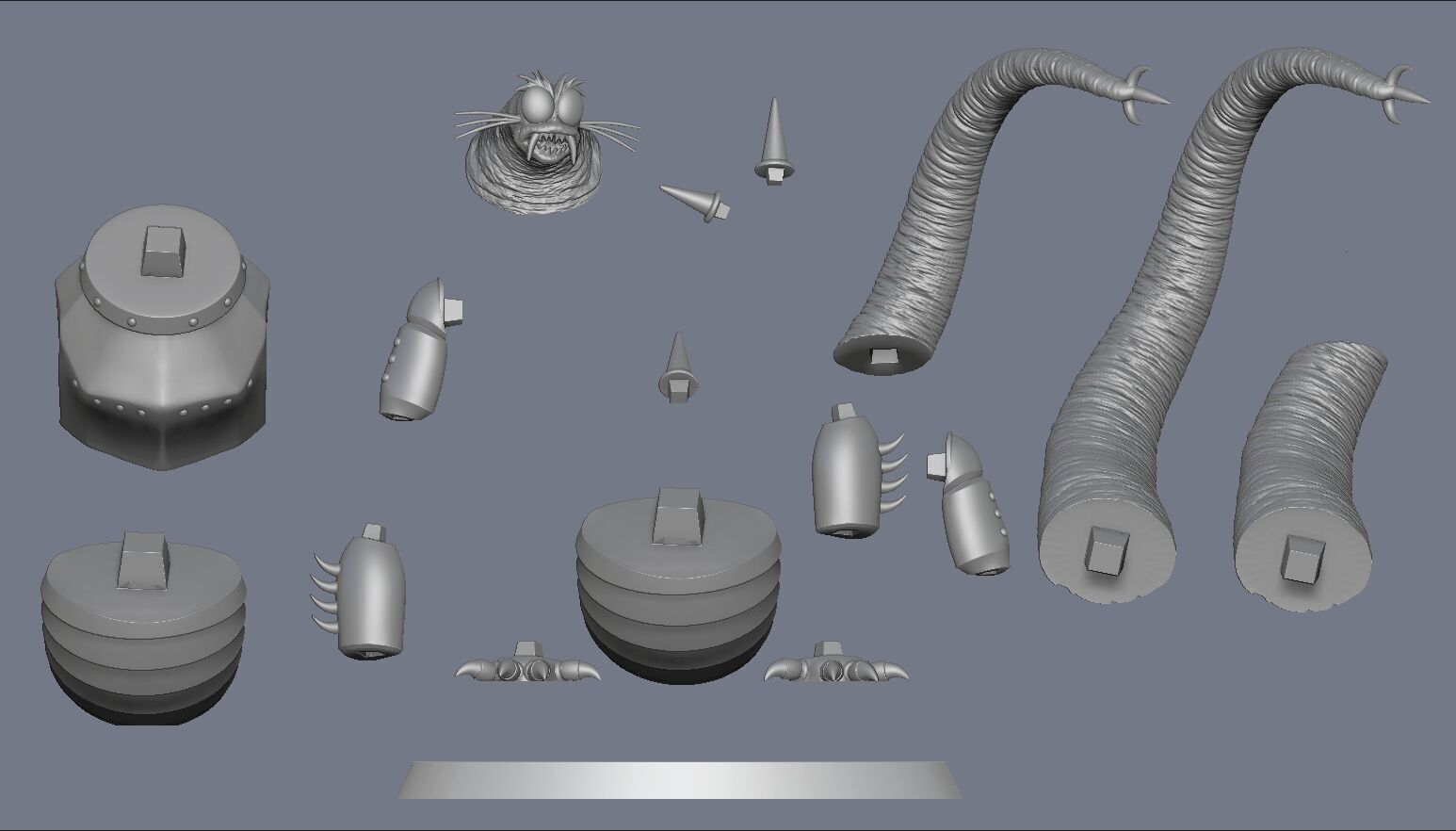 Gusios B3 Mazinger Z 3D print model_6