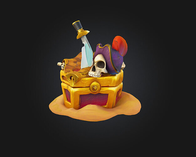 Pirates Bounty  Riches from the High Seas 3D model