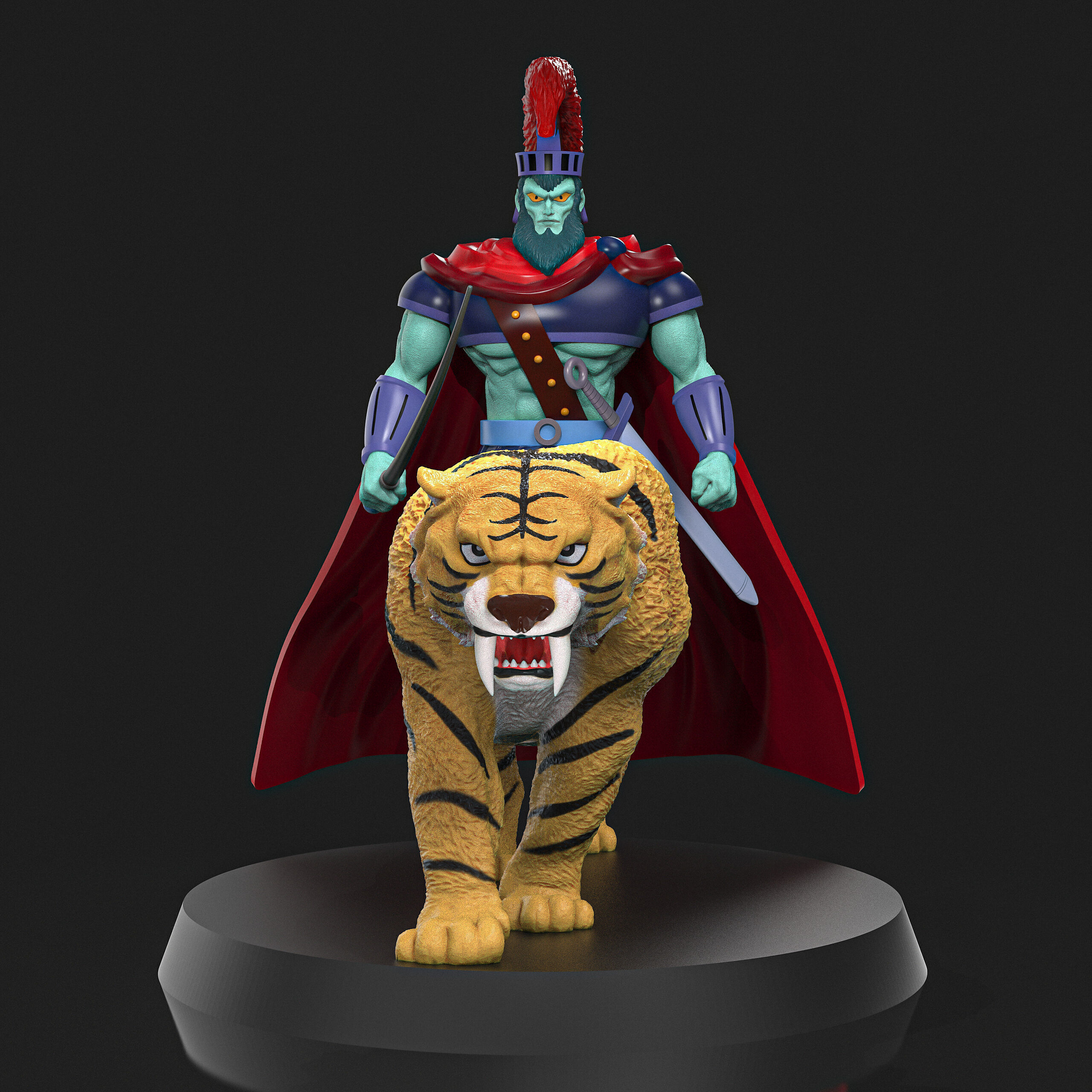 Duque Gorgon Mazinger Z 3D print model_1