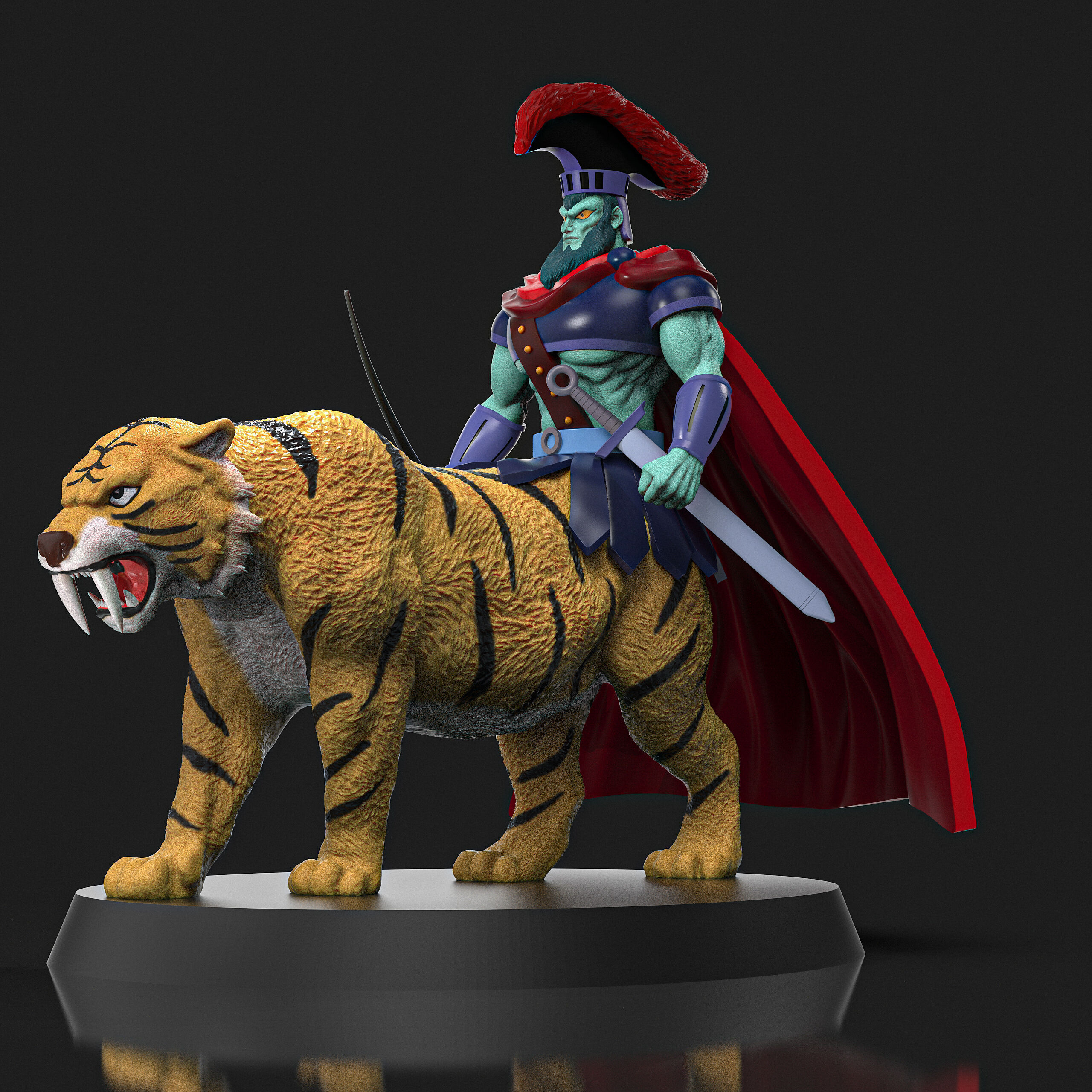 Duque Gorgon Mazinger Z 3D print model_3