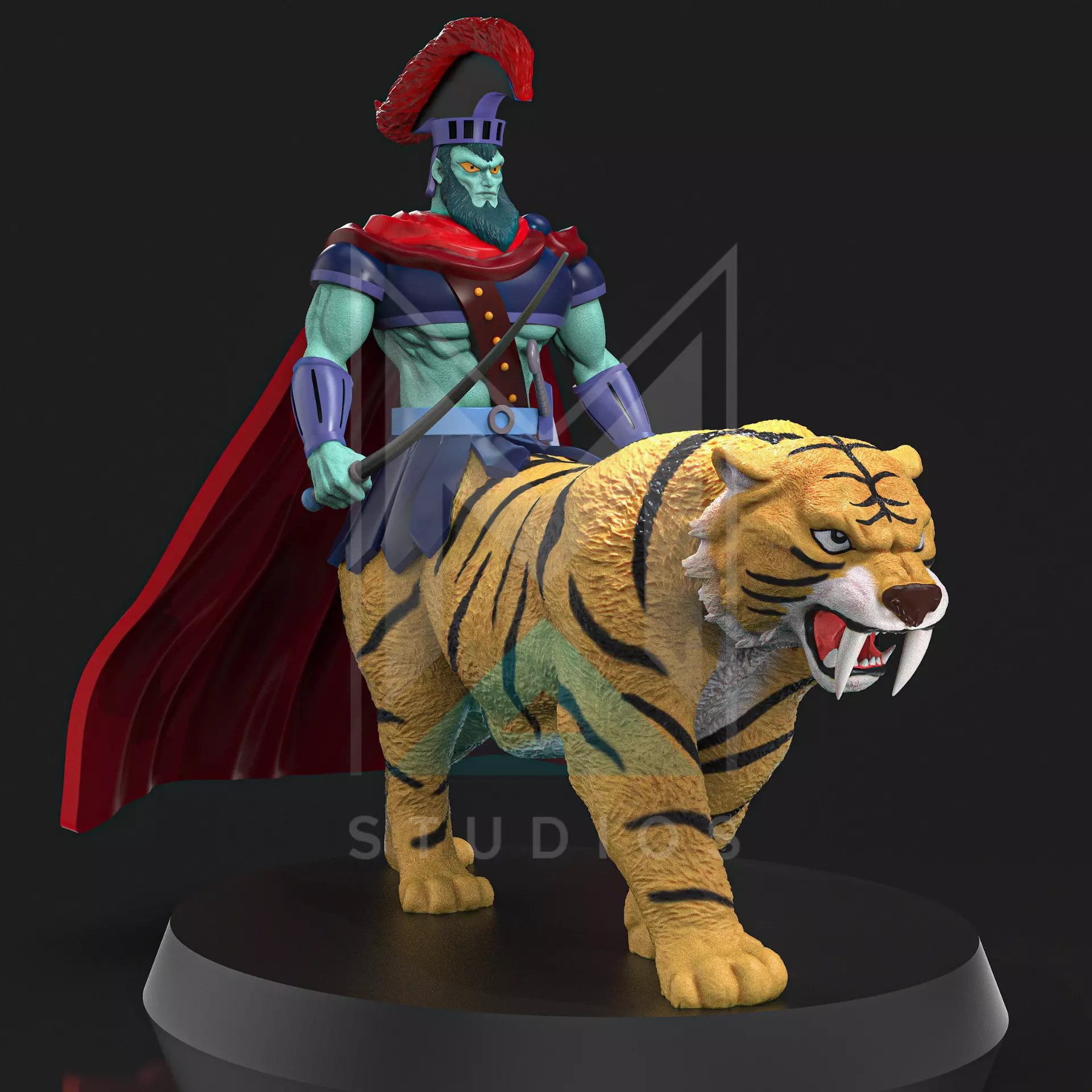 Duque Gorgon Mazinger Z 3D print model_0