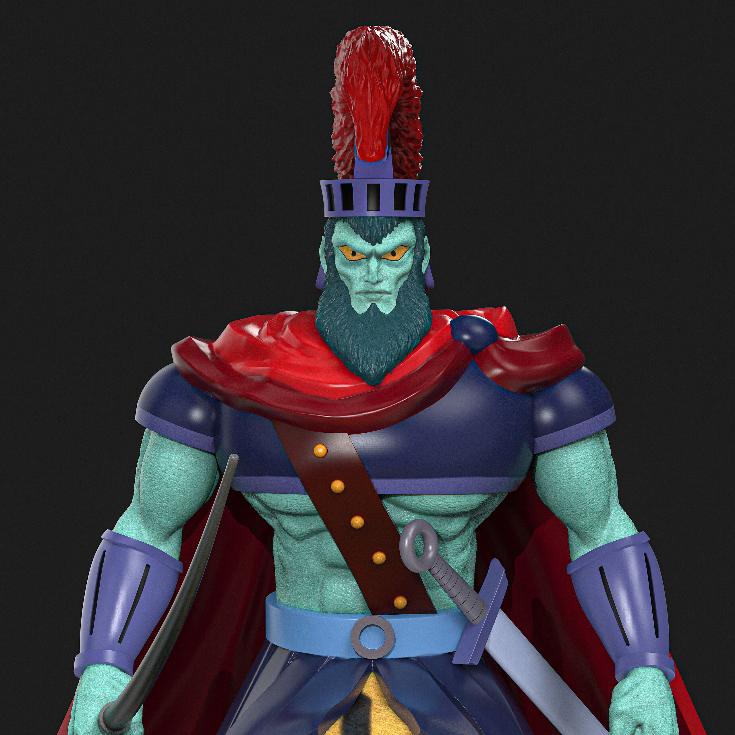 Duque Gorgon Mazinger Z 3D print model_4