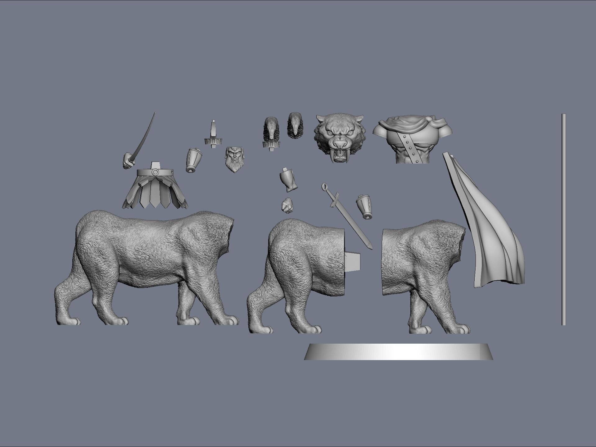 Duque Gorgon Mazinger Z 3D print model_5