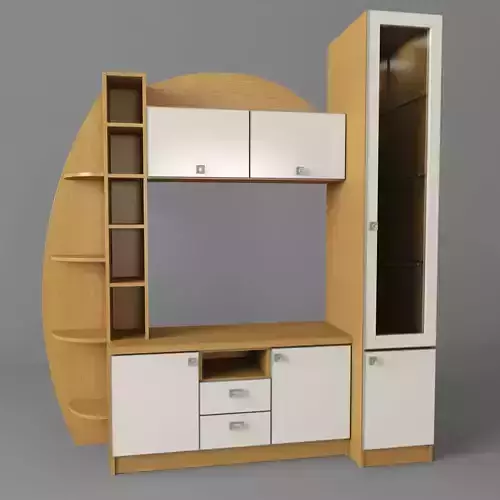 TV cabinet 3D model