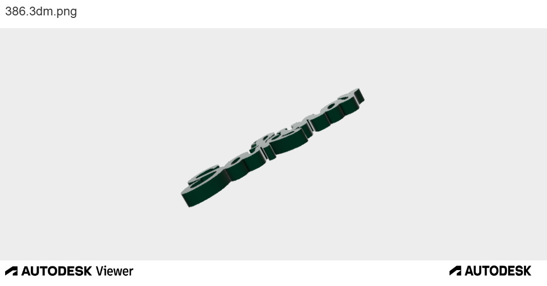 Name Pendants 3D print model_4