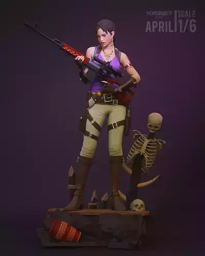 Sheva Olmar - Yongblood Sculpture