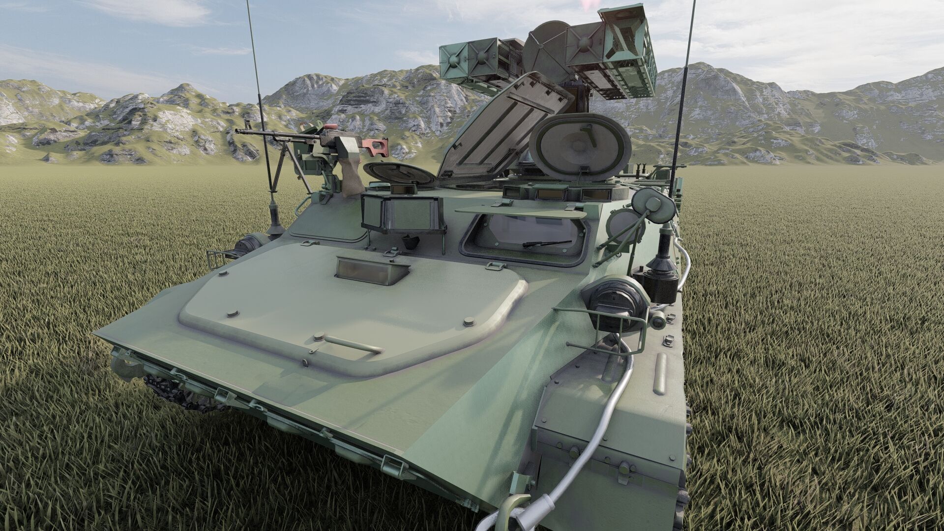 9k35 strela-10 3D model_15