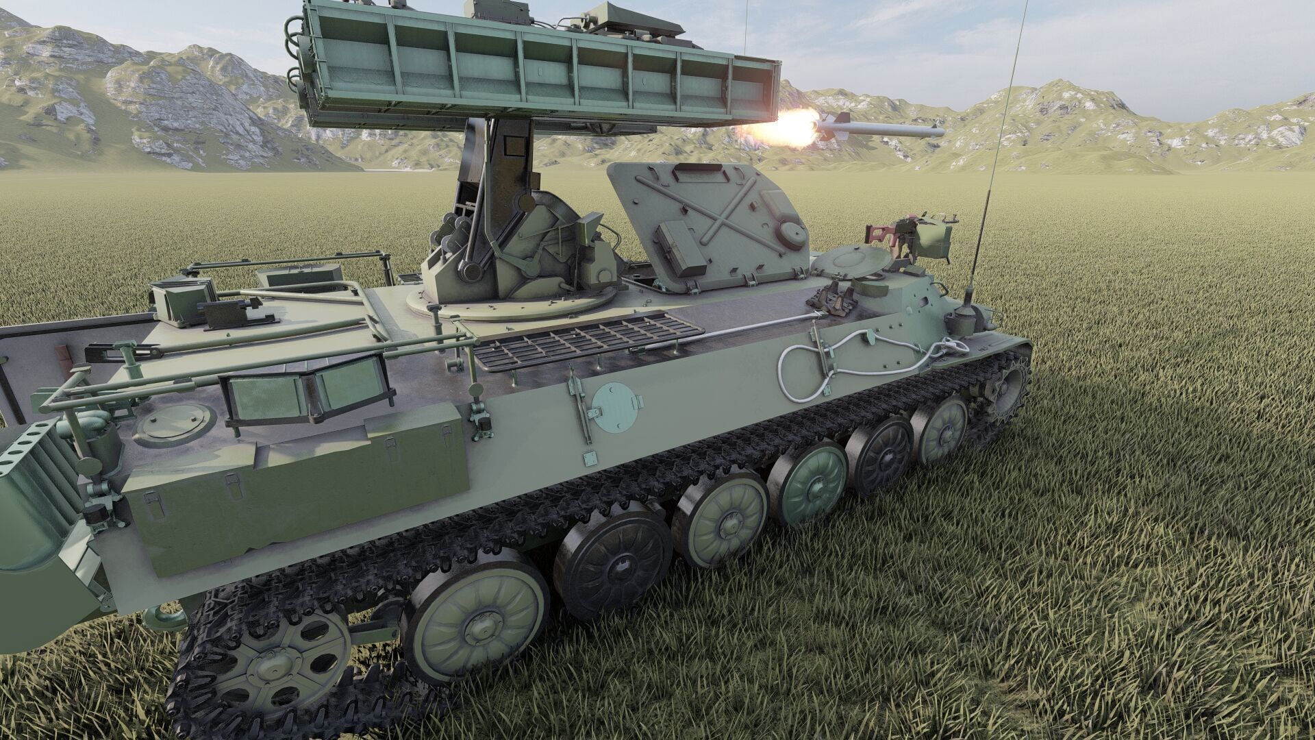 9k35 strela-10 3D model_12