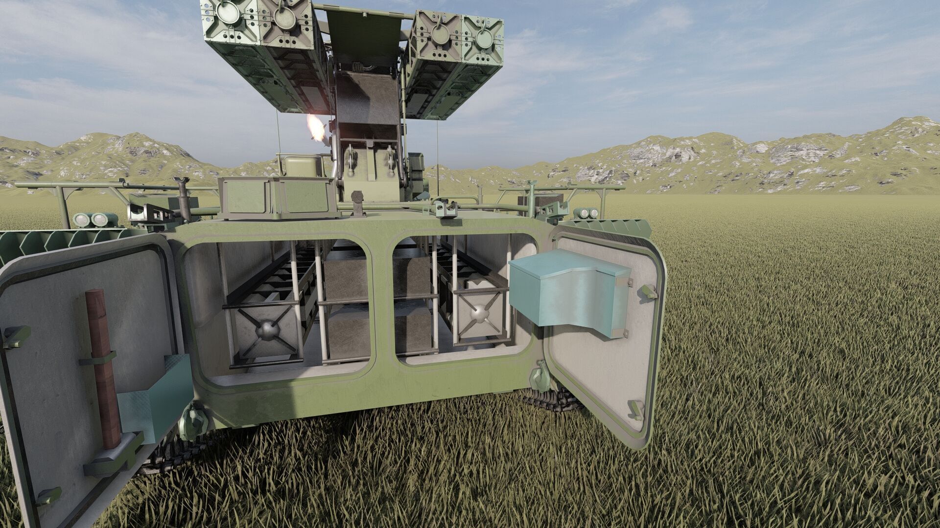 9k35 strela-10 3D model_10