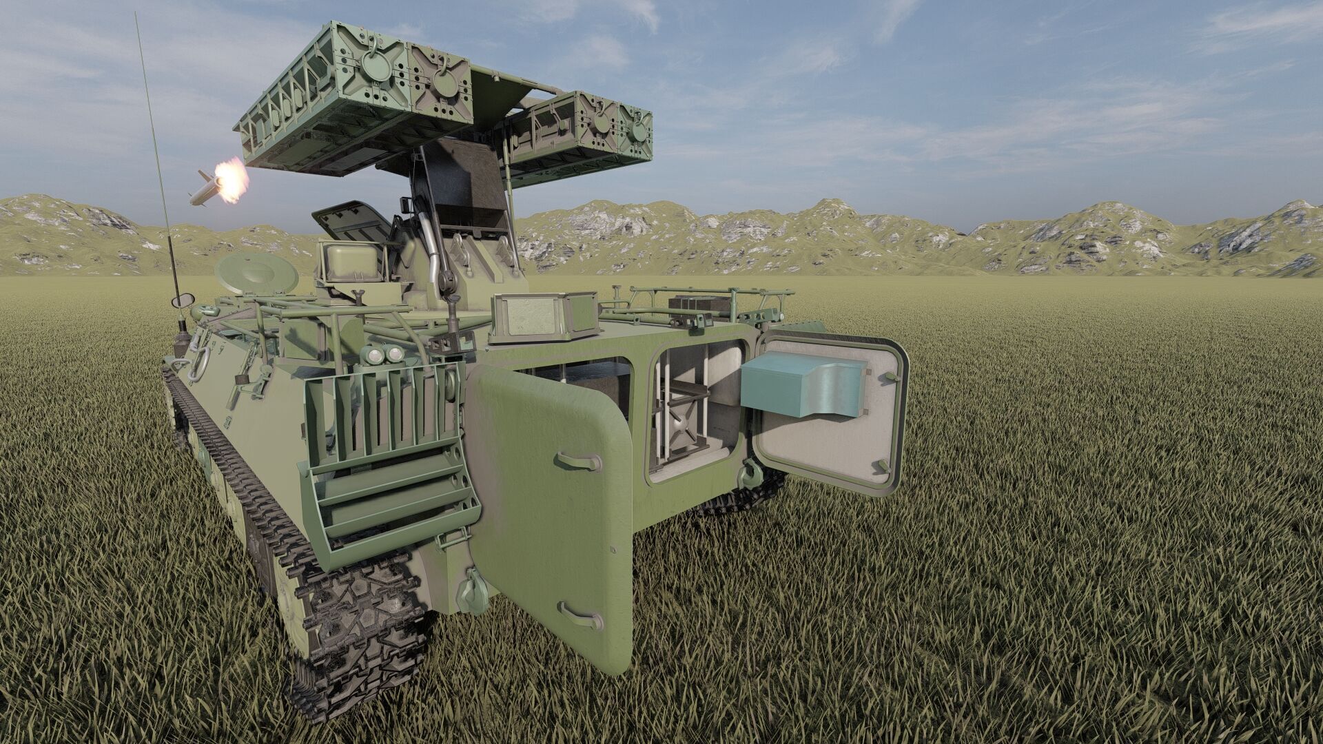 9k35 strela-10 3D model_9