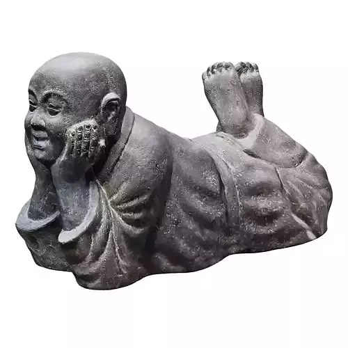 Garden sculpture Little Buddha 3D model