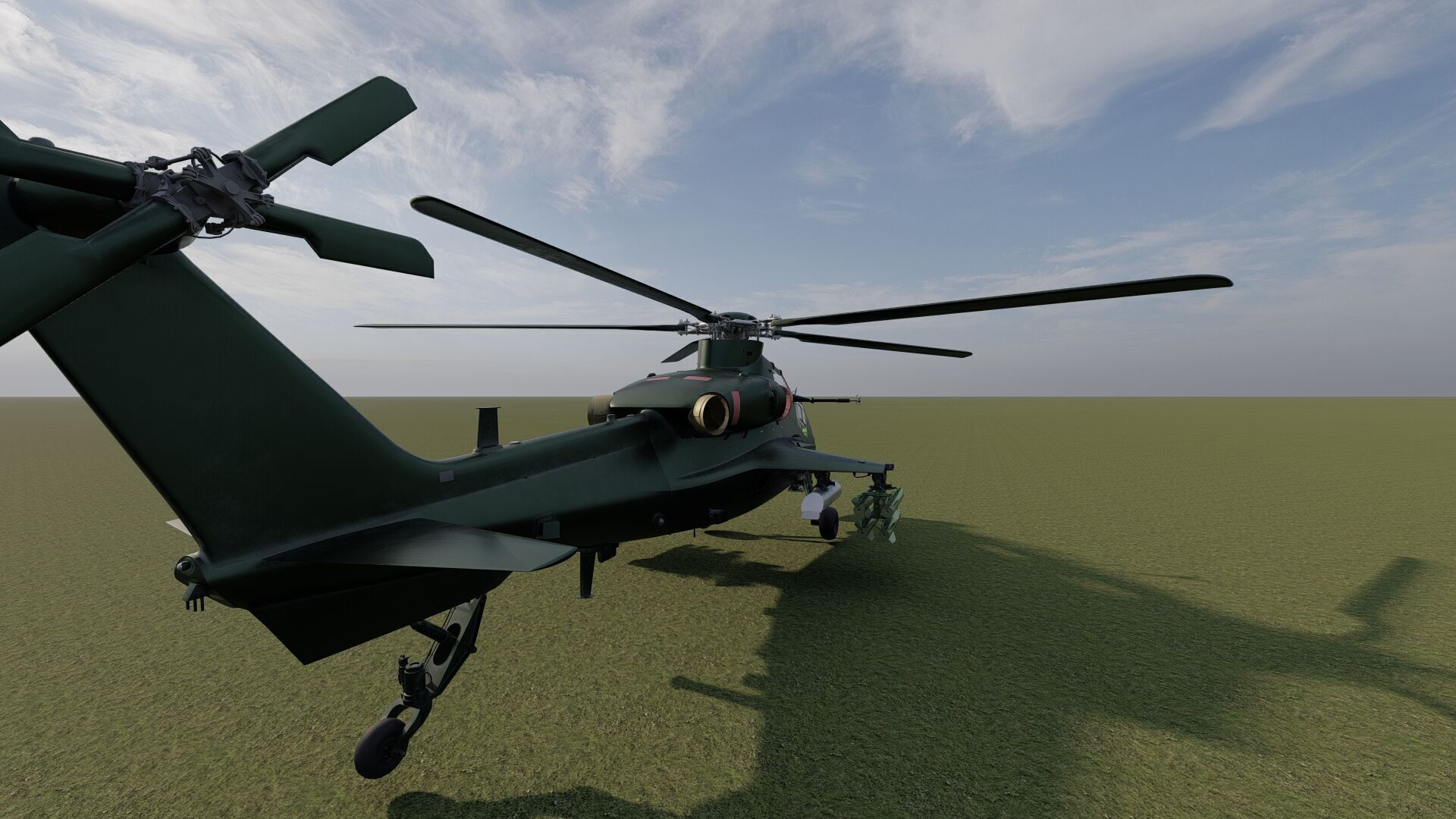 Changhe Z-10  3D model_10