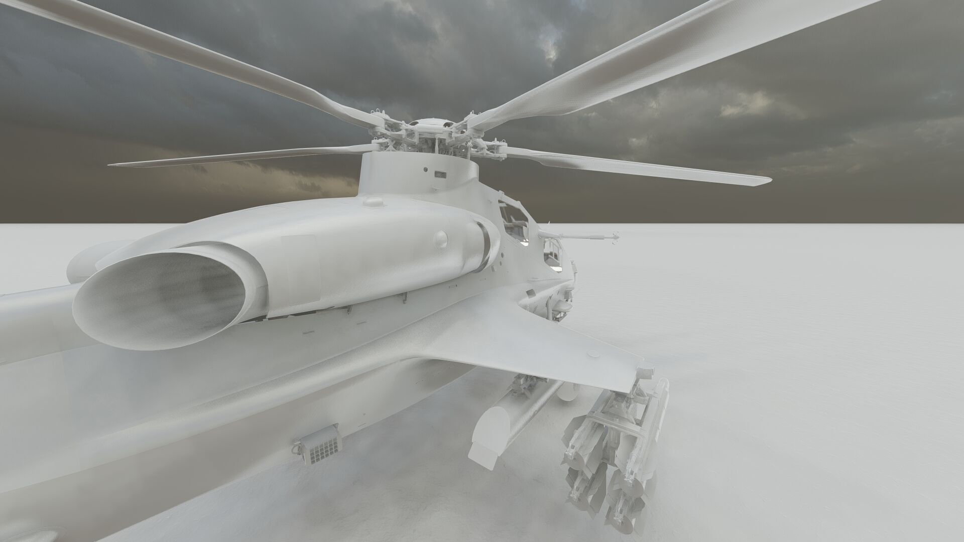 Changhe Z-10  3D model_34