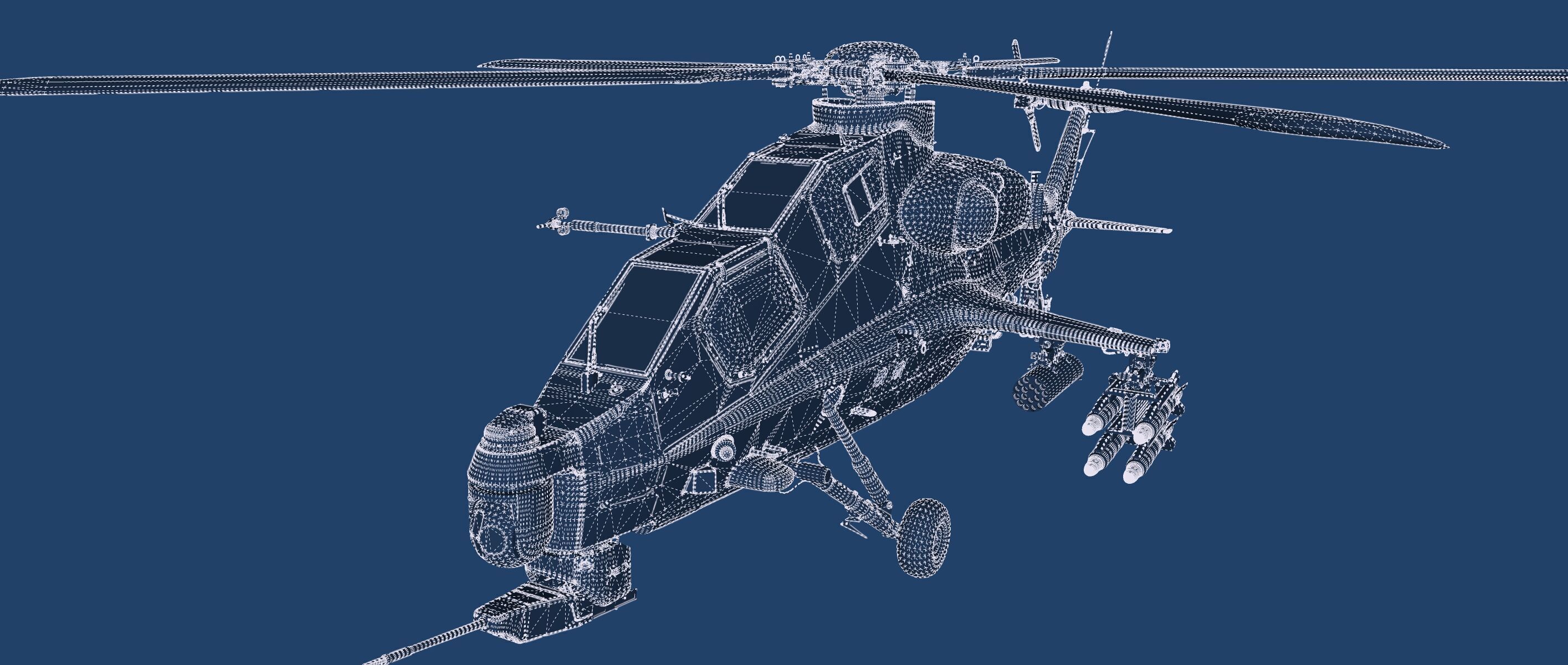 Changhe Z-10  3D model_42