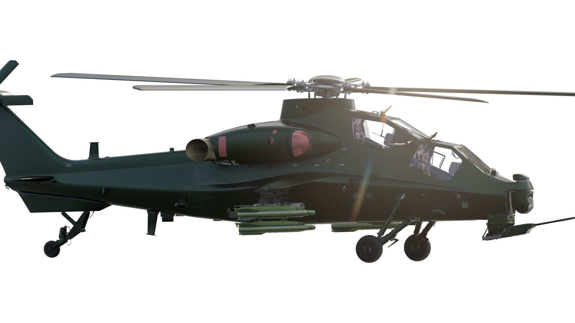 Changhe Z-10  3D model_3