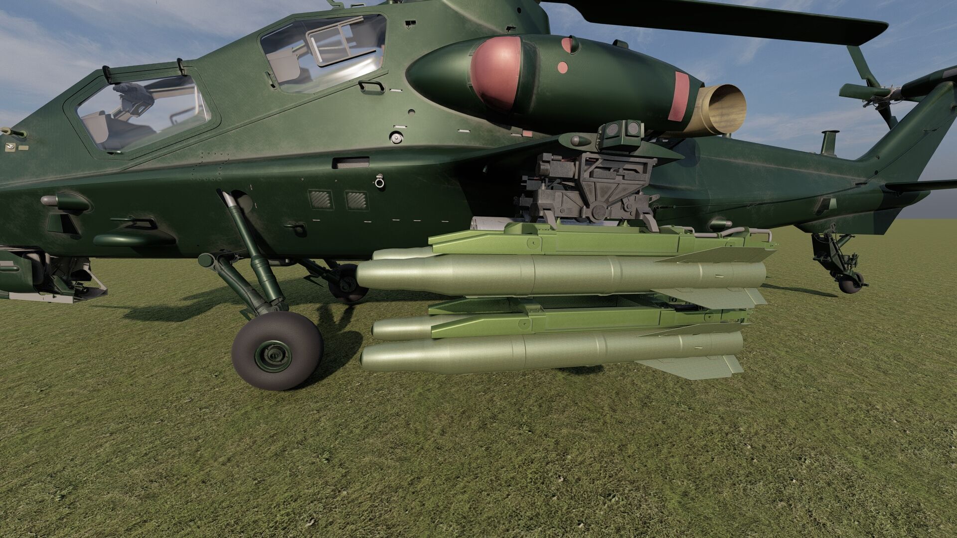Changhe Z-10  3D model_26