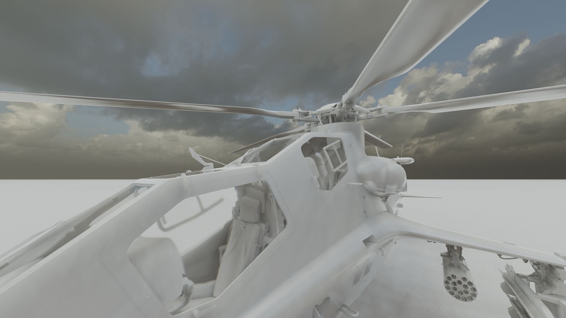 Changhe Z-10  3D model_29