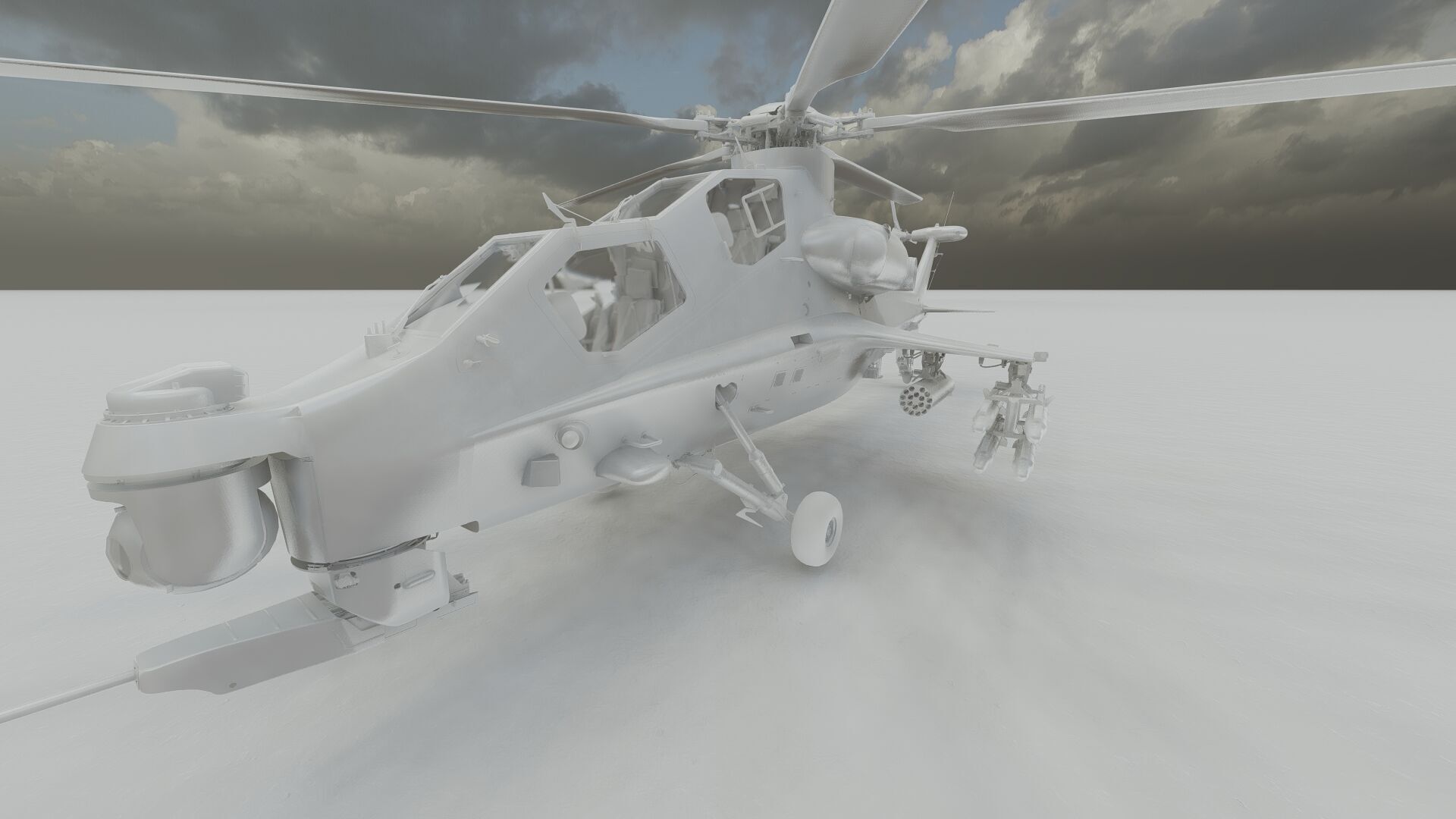 Changhe Z-10  3D model_28