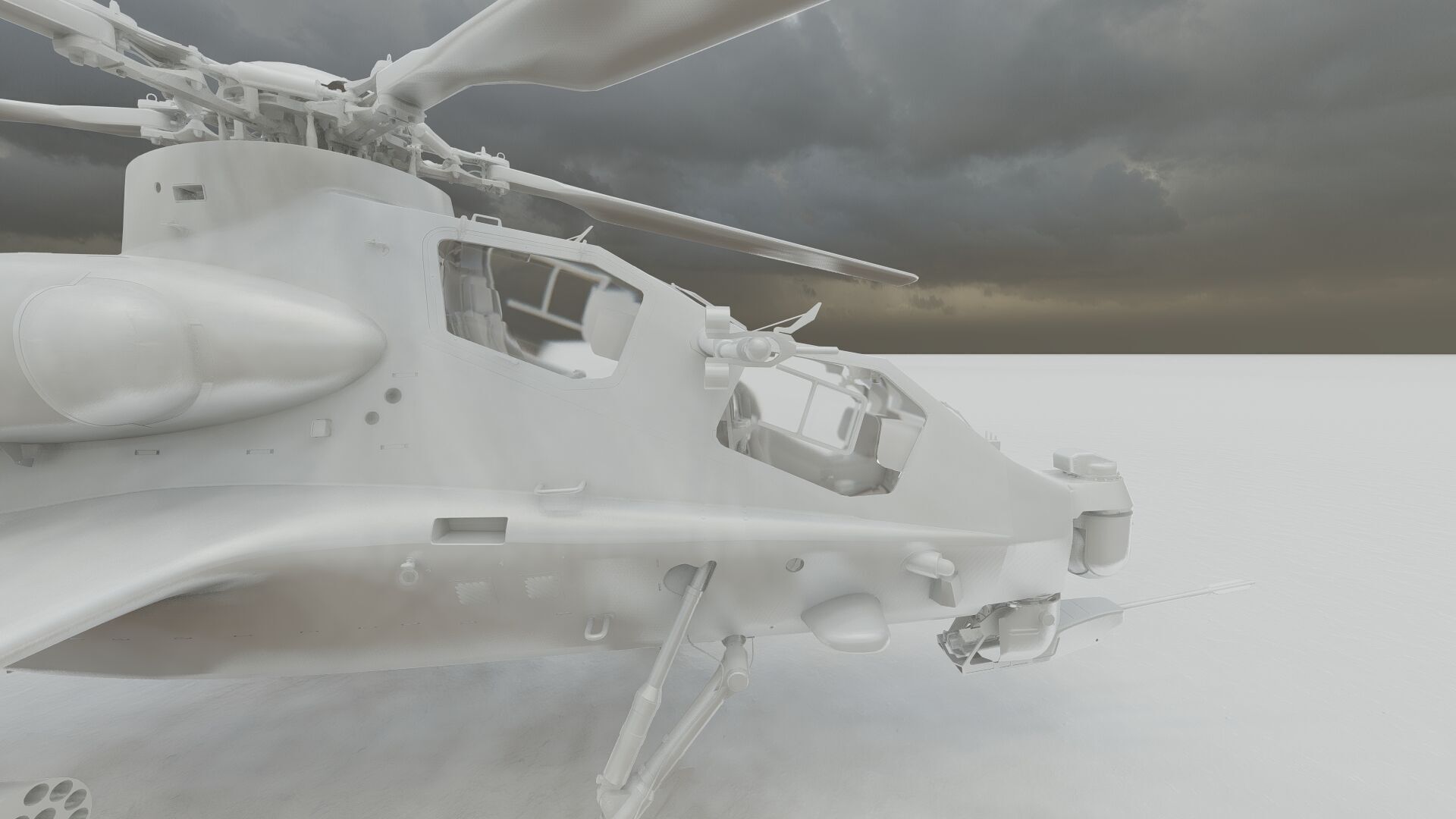 Changhe Z-10  3D model_35