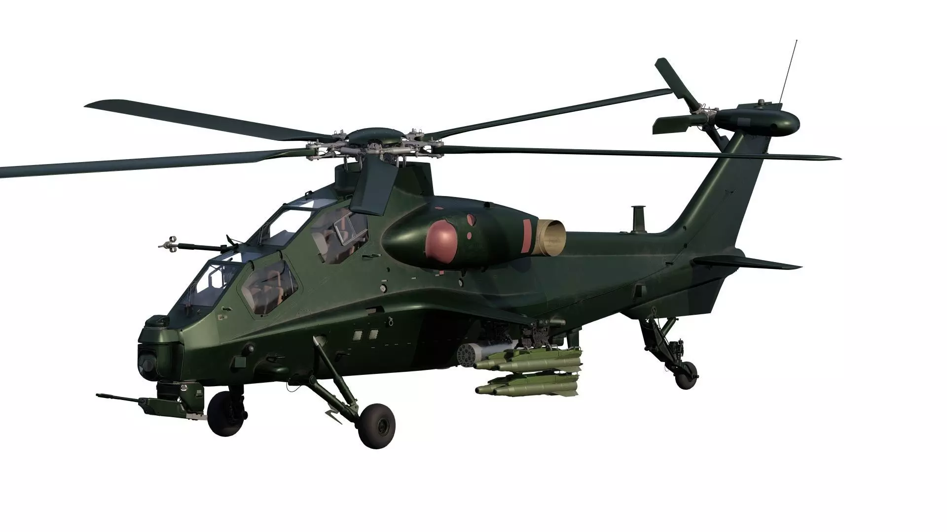 Changhe Z-10  3D model_0