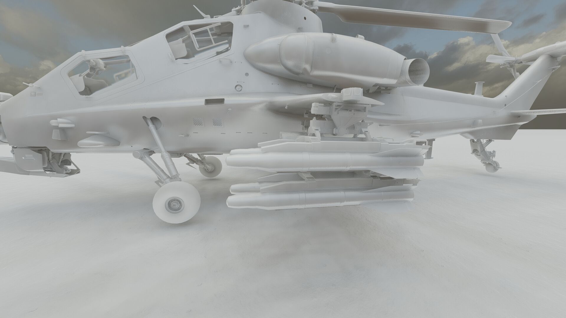 Changhe Z-10  3D model_27