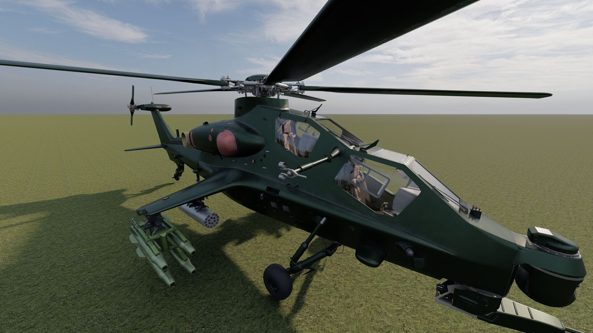 Changhe Z-10  3D model_22
