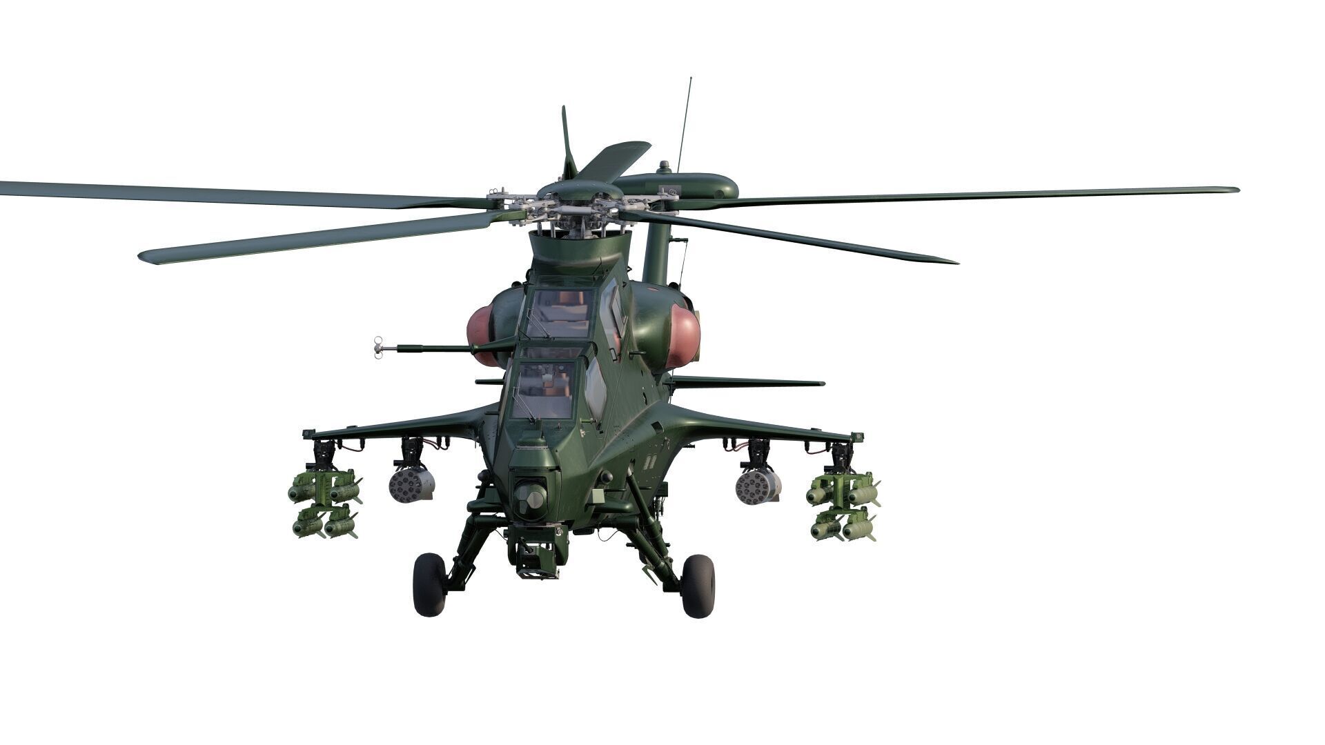 Changhe Z-10  3D model_1