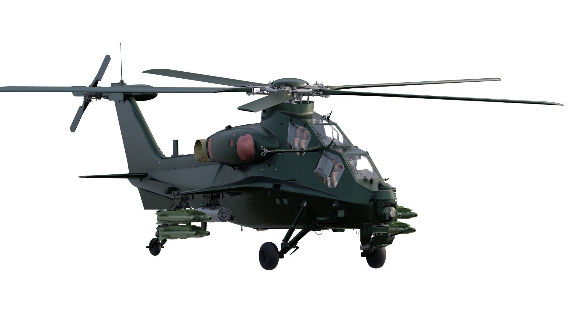 Changhe Z-10  3D model_2