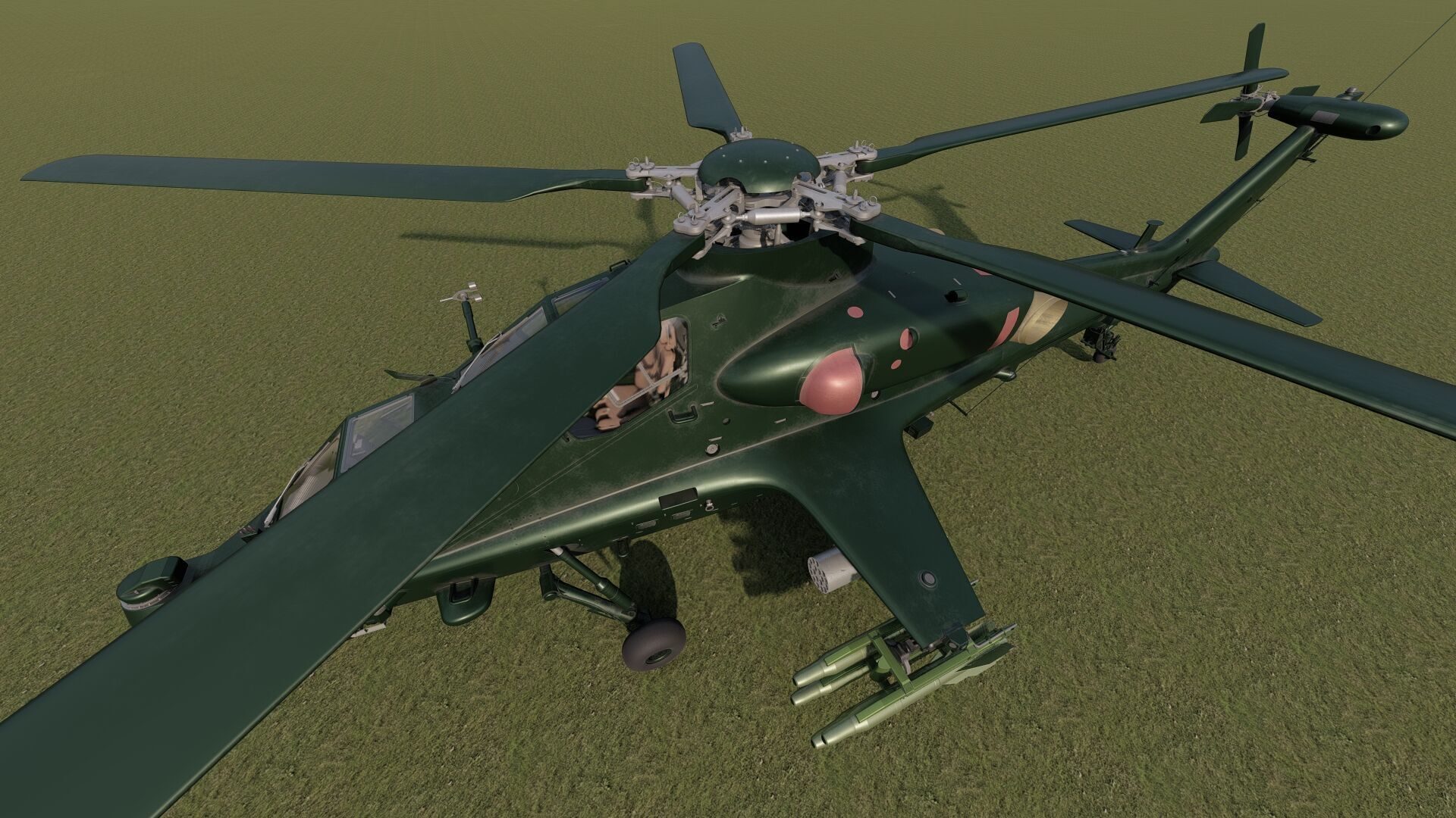 Changhe Z-10  3D model_25