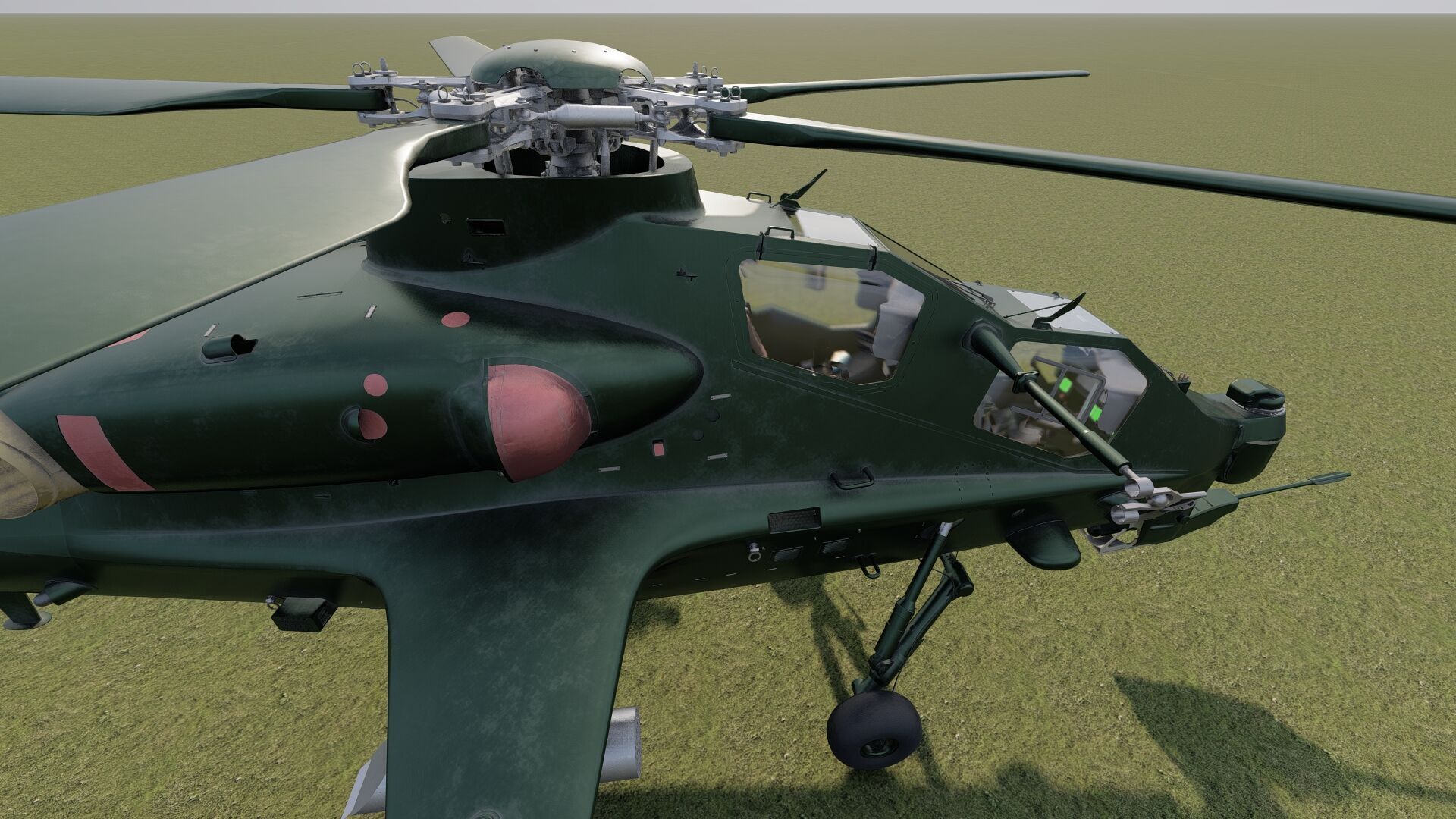 Changhe Z-10  3D model_12