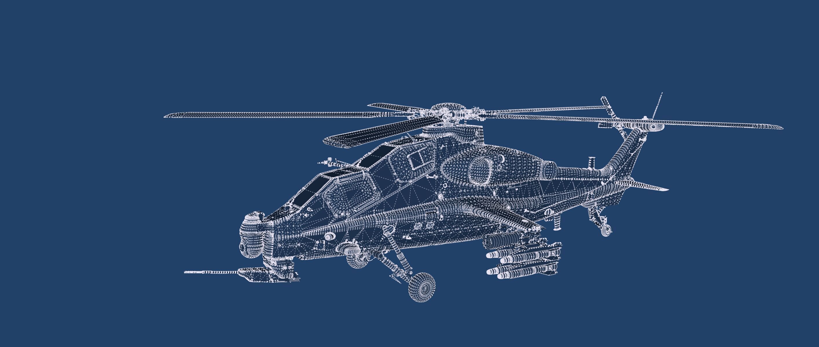 Changhe Z-10  3D model_41