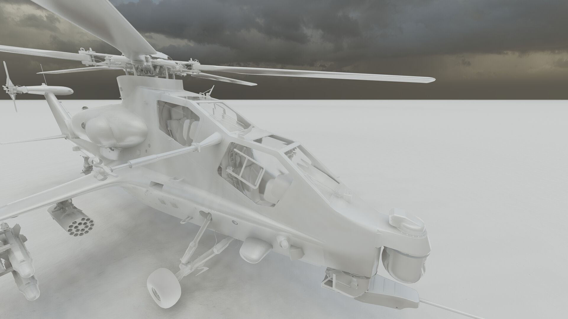 Changhe Z-10  3D model_40