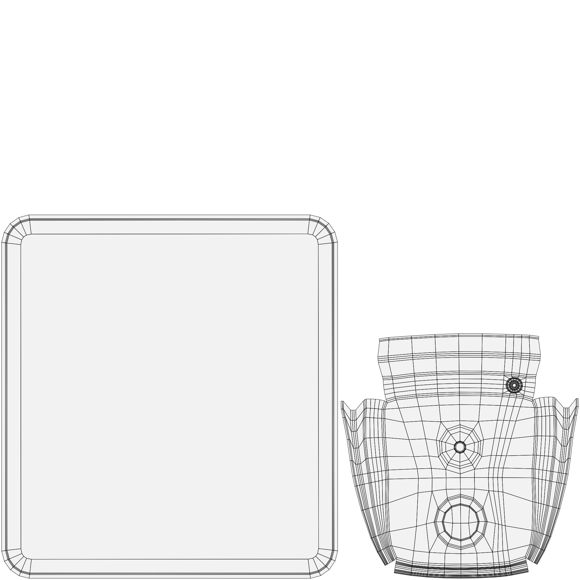 computer chair 07 Low-poly 3D model_17