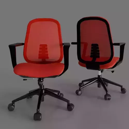 computer chair 08 Low-poly 3D model computer chair 08 Low-poly 3D model
