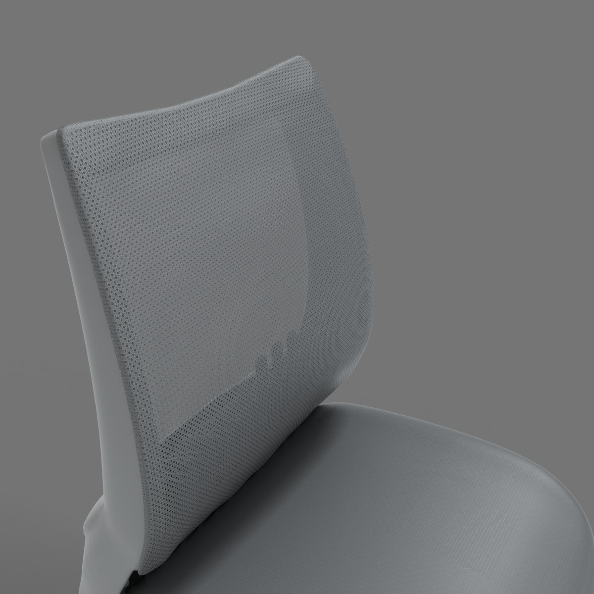 computer chair 09 Low-poly 3D model_6