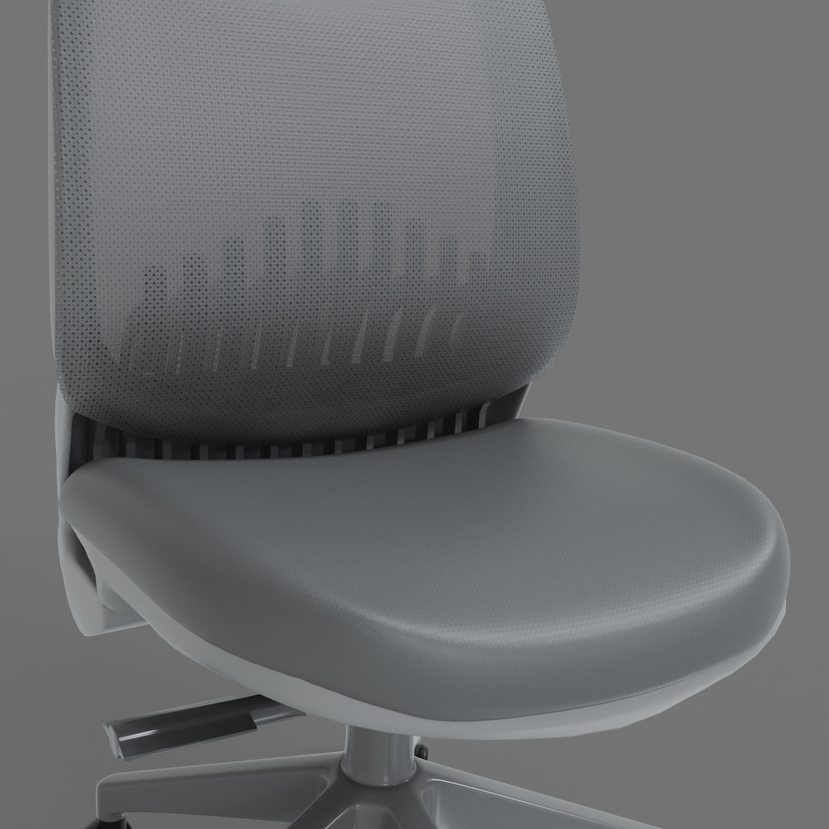 computer chair 09 Low-poly 3D model_7