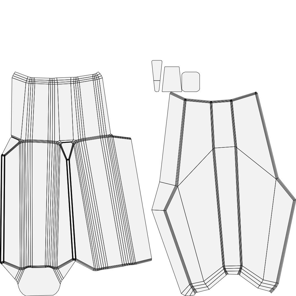 computer chair 09 Low-poly 3D model_16