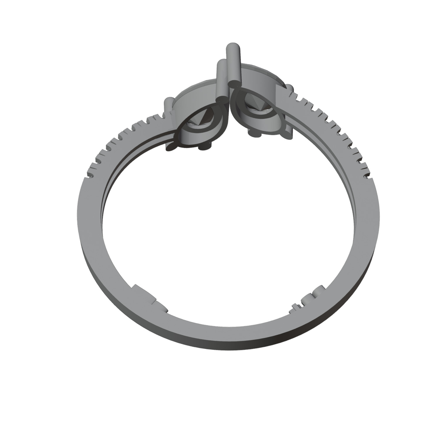 pink diamond ring 3D model_10