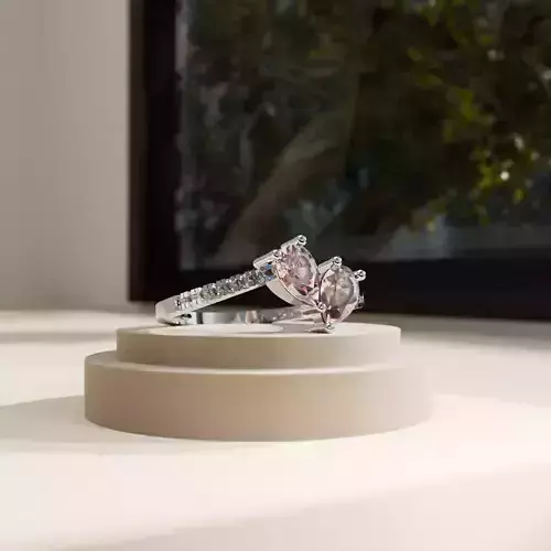 pink diamond ring