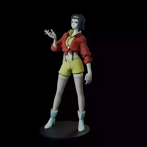 Faye Valentine 3D print model