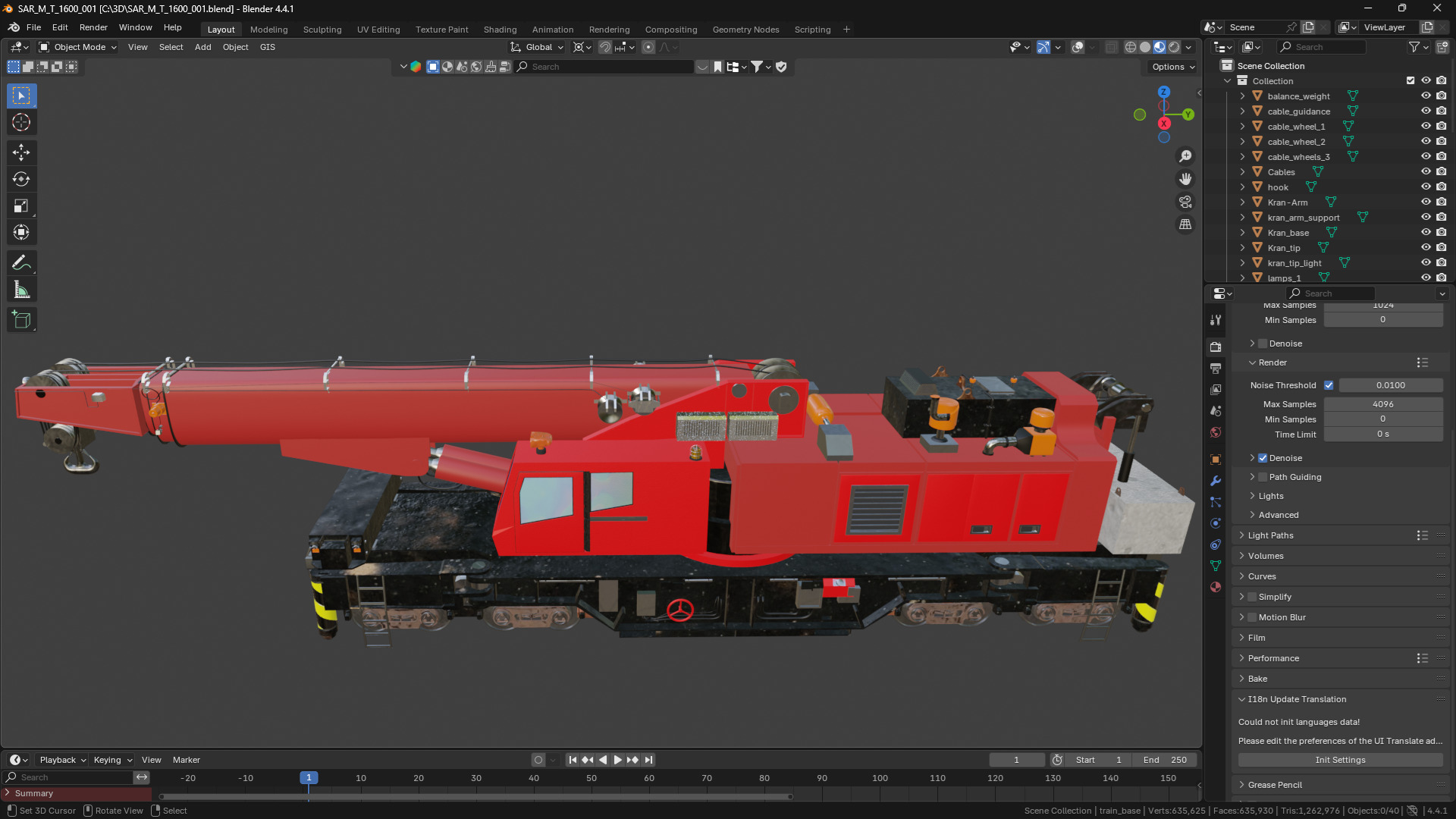 SAR Multi Tasker 1600 based 3d model 3D model_6