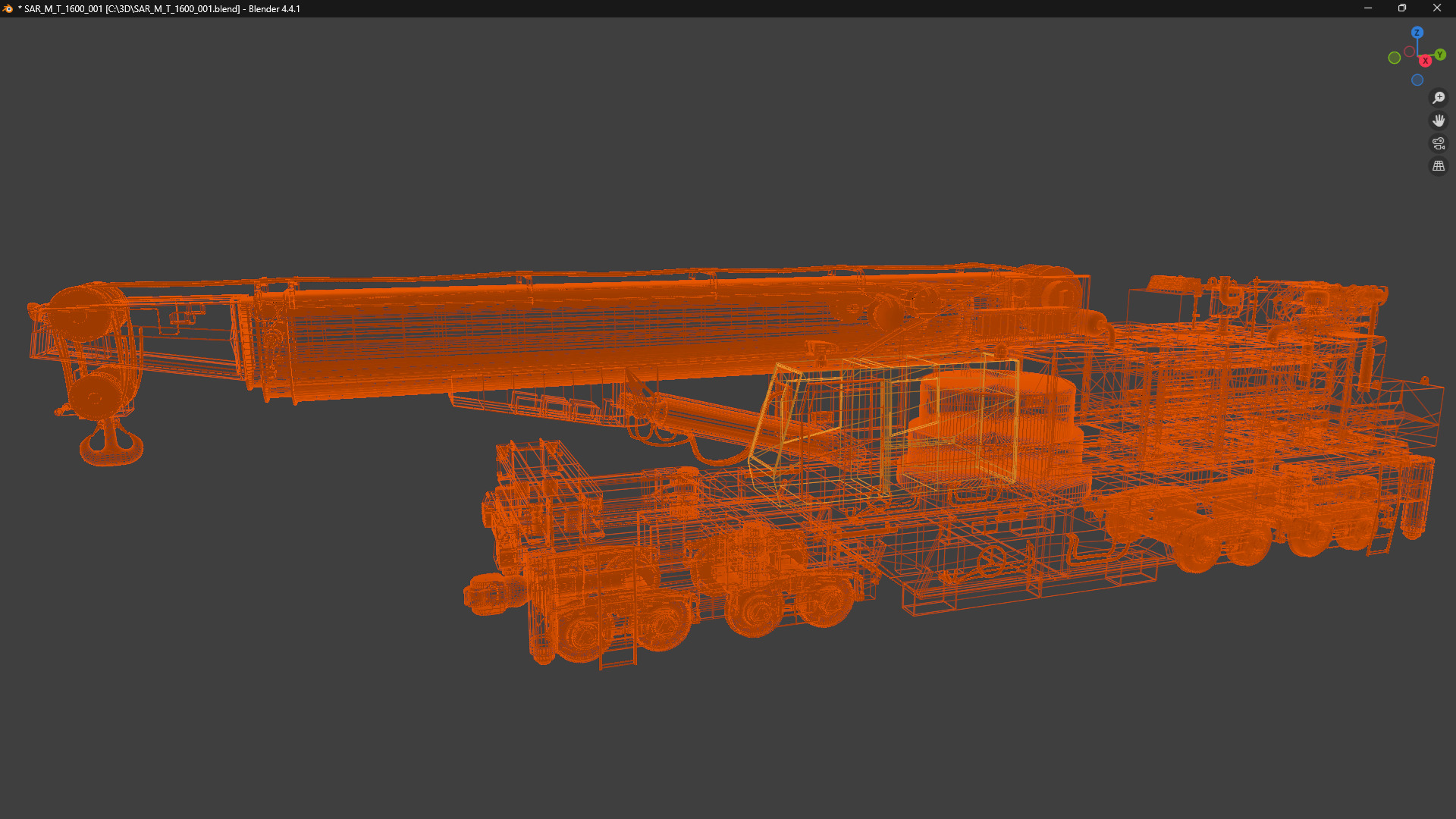 SAR Multi Tasker 1600 based 3d model 3D model_5