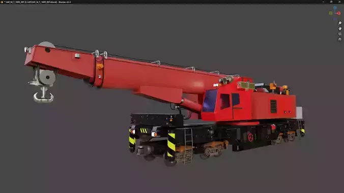SAR Multi Tasker 1600 based 3d model 3D model